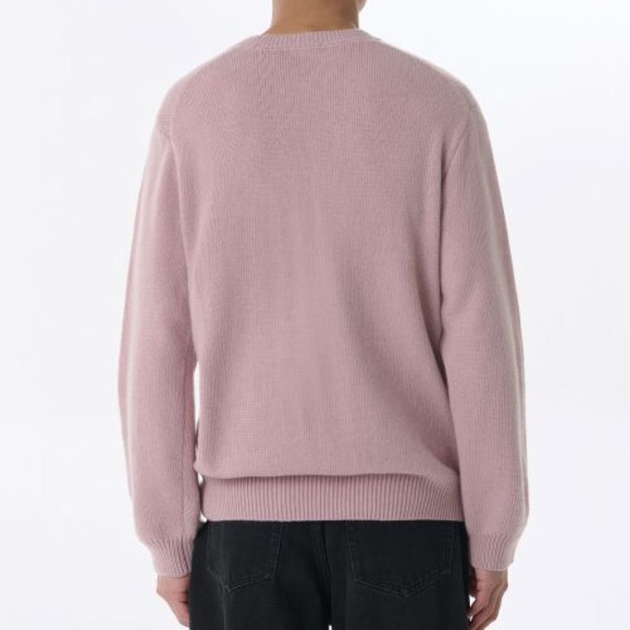 Essential Crew Neck Knit [Desert Pink]