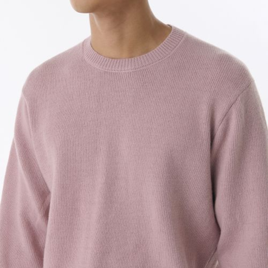 Essential Crew Neck Knit [Desert Pink]