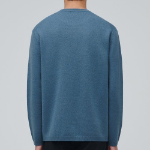 Minimal Crew Neck Knit [Dusty Blue]