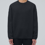 Minimal Crew Neck Knit [Dark Grey]