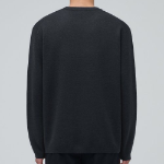 Minimal Crew Neck Knit [Dark Grey]