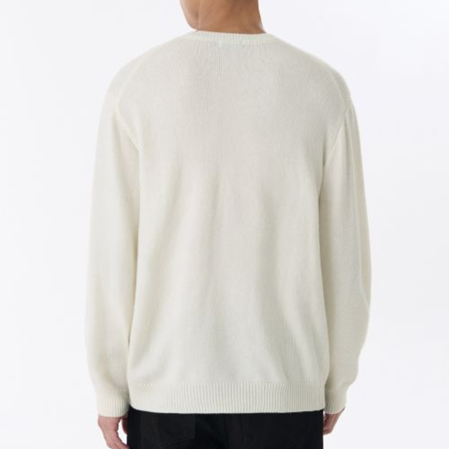 Essential Crew Neck Knit [Cream]