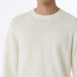 Essential Crew Neck Knit [Cream]