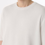 Cool Touch Crew Neck Short Sleeve Knit [Ivory]