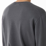 Washable Supima Cotton Crew Neck Knit [Gray]