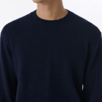 Essential Crew Neck Knit — Navy