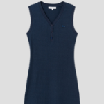 Maison Kitsune Women Baby Fox Patch Ribbed Dress