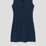 Maison Kitsune Women Baby Fox Patch Ribbed Dress