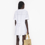 Maison Kitsune Women Broderie Anglaise Godet Mini Dress