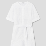 Maison Kitsune Women Broderie Anglaise Godet Mini Dress