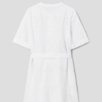 Maison Kitsune Women Broderie Anglaise Godet Mini Dress