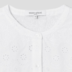 Maison Kitsune Women Broderie Anglaise Godet Mini Dress