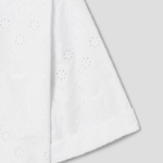 Maison Kitsune Women Broderie Anglaise Godet Mini Dress