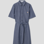 Maison Kitsune Women Double Pocket Shirt Dress