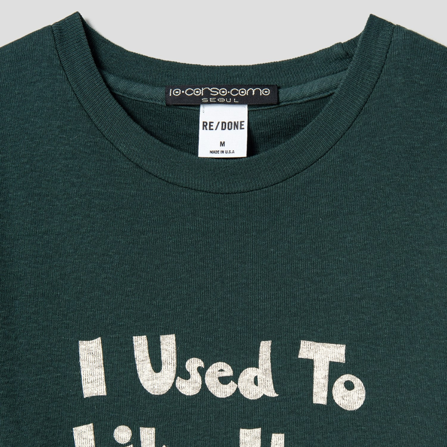 10 CORSO COMO RE DONE 90S Baby Tee