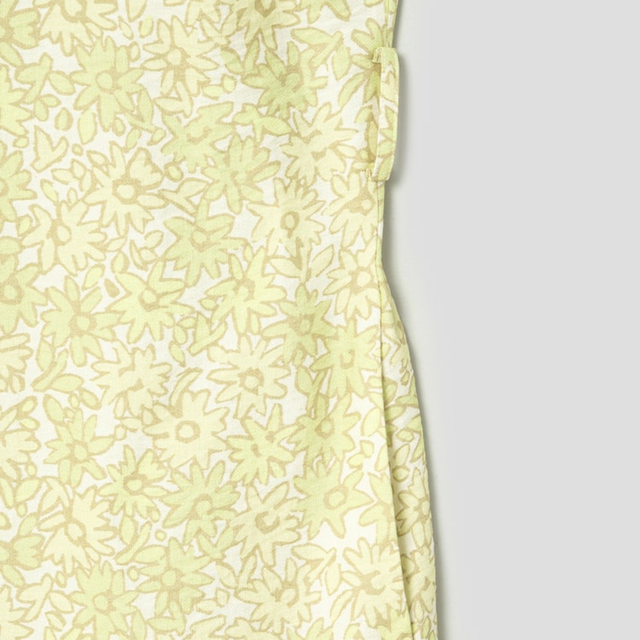 Maison Kitsune Women Short Sleeve Godet Mini Dress