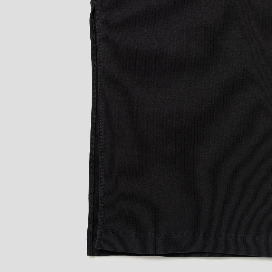 Maison Kitsune Women Baby Fox Ribbed Tank Dress