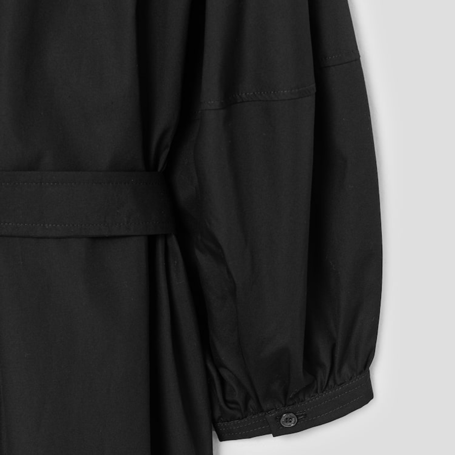 Maison Kitsune Women Crafted Embroidery Maxi Sleeve Dress