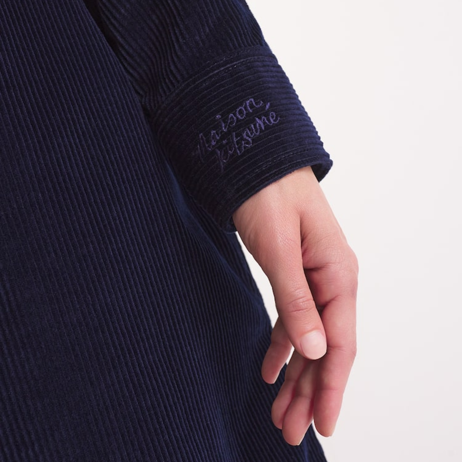 Maison Kitsune Women Corduroy Mini Dress