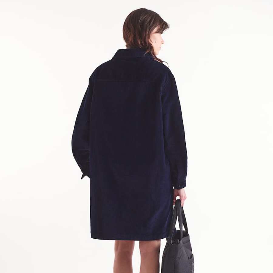 Maison Kitsune Women Corduroy Mini Dress