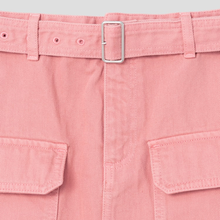 Maison Kitsune Women Belted Utility Mini Skirt