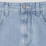 Maison Kitsune Women Straight Denim Skirt