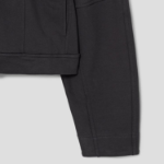 GANNI Heavy Jersey Bomber Terry – Ash