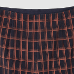 JAJU Check Wide Pants (Dark Navy) — лёгкость и расслабленный стиль на каждый день