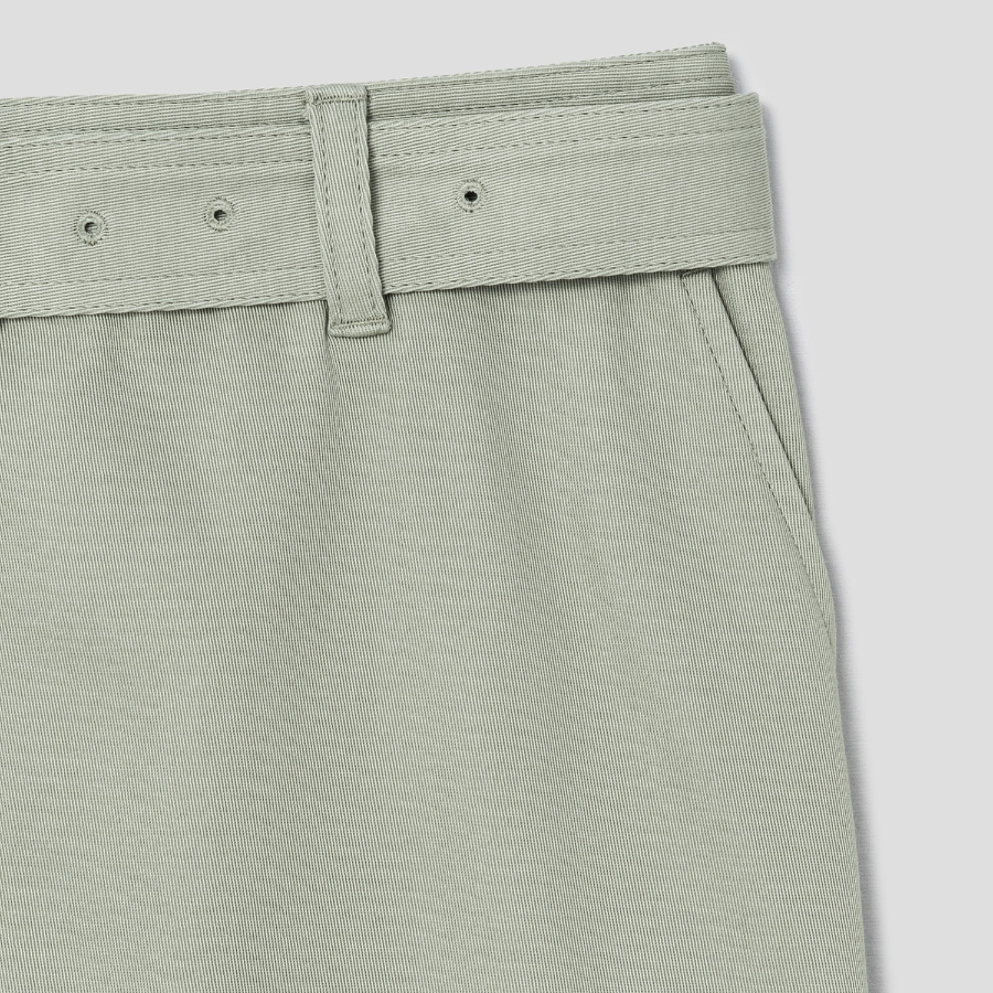 Maison Kitsune Women Belted Utility Skirt