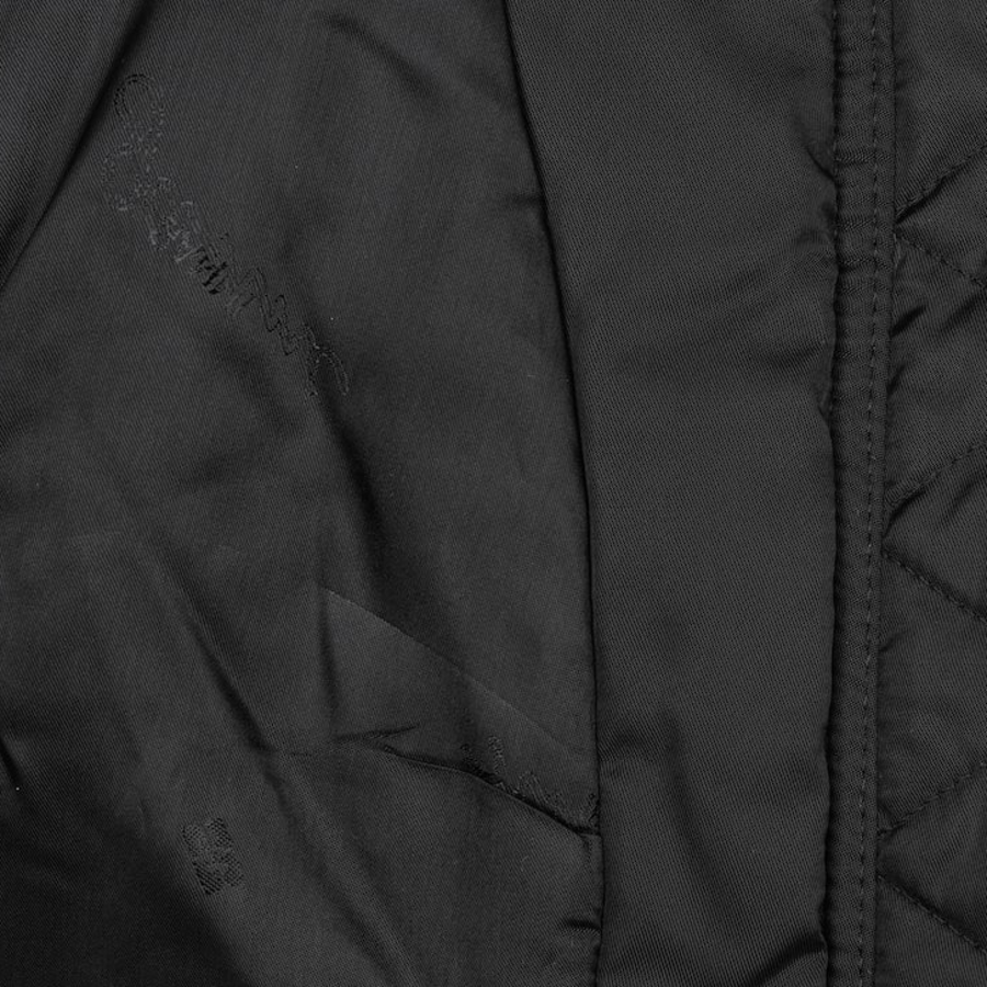 GANNI Duchesse Nylon Fitted Jacket – Black