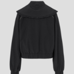 GANNI Stretch Shell Jacket – Black