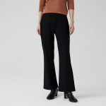 JAJU All-Day Bootcut Pants (Black) — элегантный комфорт для повседневной динамики