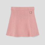 Maison Kitsune Women Bold Fox Head Patch Short Skirt