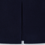 Maison Kitsune Women Tonal Fox Head Patch Long Ribbed Skirt