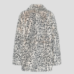 GANNI Faux Fur Jacket – Brown