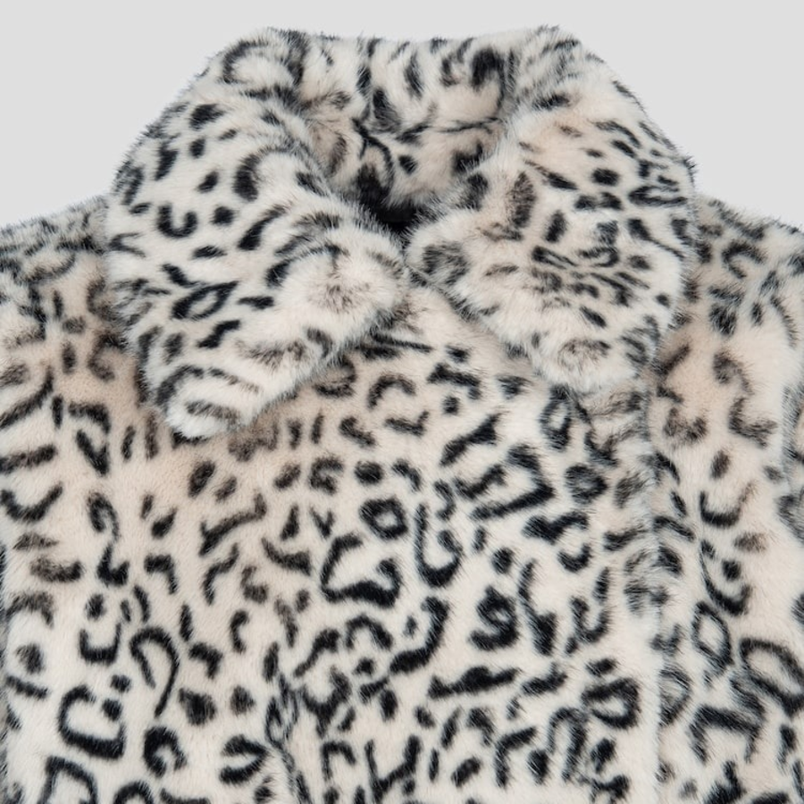 GANNI Faux Fur Jacket – Brown