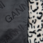 GANNI Faux Fur Jacket – Brown