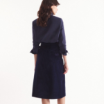 Maison Kitsune Women Workwear Skirt With Slit