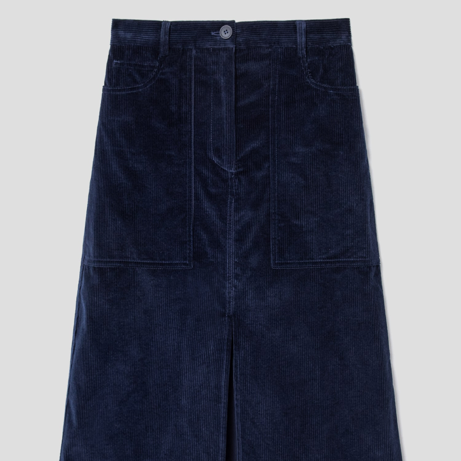 Maison Kitsune Women Workwear Skirt With Slit