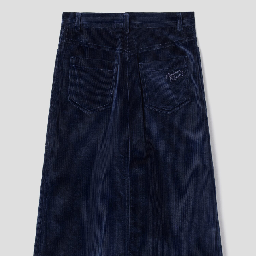 Maison Kitsune Women Workwear Skirt With Slit