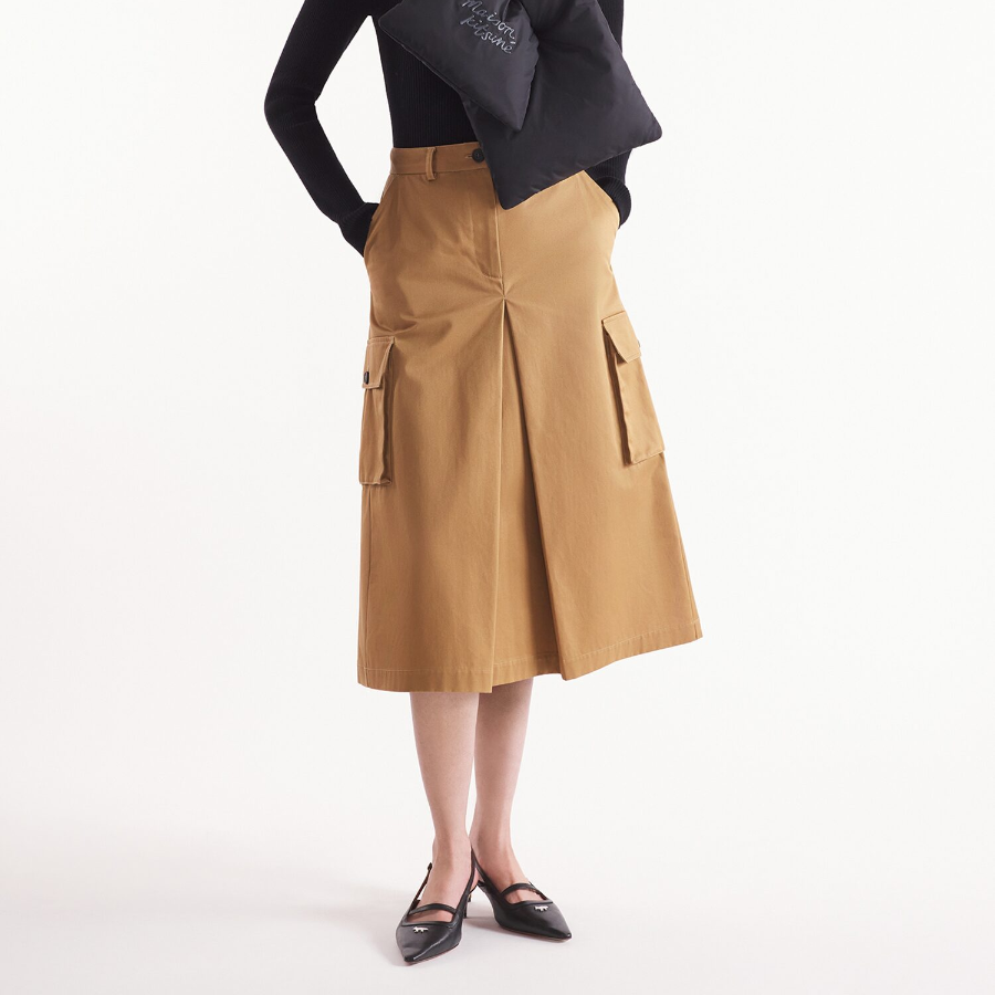 Maison Kitsune Women A-Line Skirt