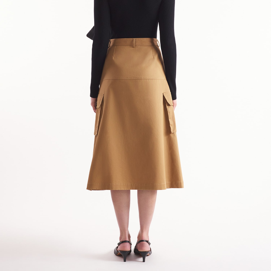 Maison Kitsune Women A-Line Skirt