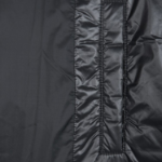 GANNI Shiny Nylon Puffer Jacket – Black