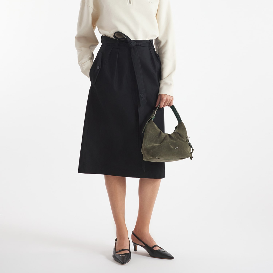 Maison Kitsune Women Belted Skirt