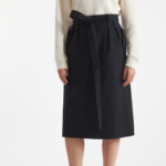 Maison Kitsune Women Belted Skirt