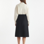 Maison Kitsune Women Belted Skirt