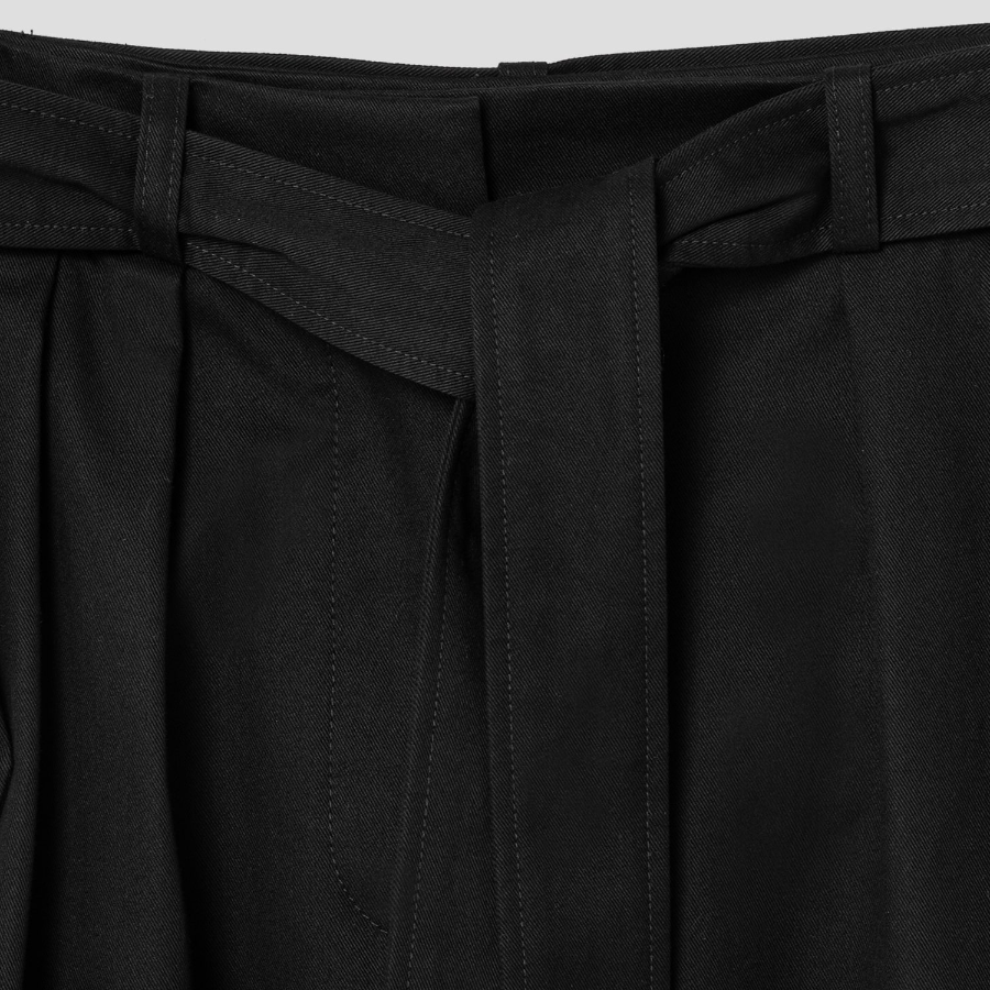 Maison Kitsune Women Belted Skirt