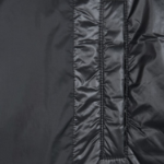 GANNI Shiny Quilt Midi Jacket – Black