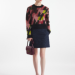 Maison Kitsune Women Kaleidoscope Mini Skirt