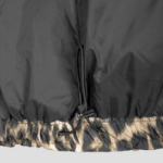 GANNI Leo Puffers Midi Jacket – Brown